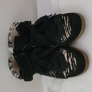 Isabel marant Suede wedge sneakers/size 38